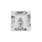 Gien Hand Large Square Candy Tray - L'Archipel Sentimental Candy Dish