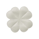 Gien Kaolin White Clover Centerpiece - Jour De Chance Centerpiece Serving Bowl