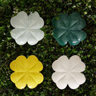 Gien Kaolin White Clover Centerpiece - Jour De Chance Centerpiece Serving Bowl, lifestyle view