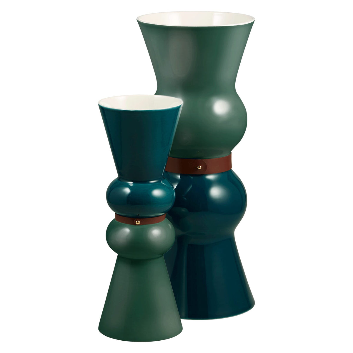 Gien Lagoon and Acapulco Siam Vase, Large, alternate view