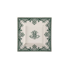 Gien Large Square Candy Tray - Les Dépareillées Green