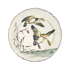 Gien Luncheon Plate Greylag Geese in Flight - Grands Oiseaux
