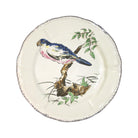 Gien Luncheon Plate Parakeet Brown - Grands Oiseaux