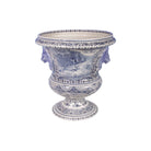 Gien Medici Vase - Cavalier Bleu