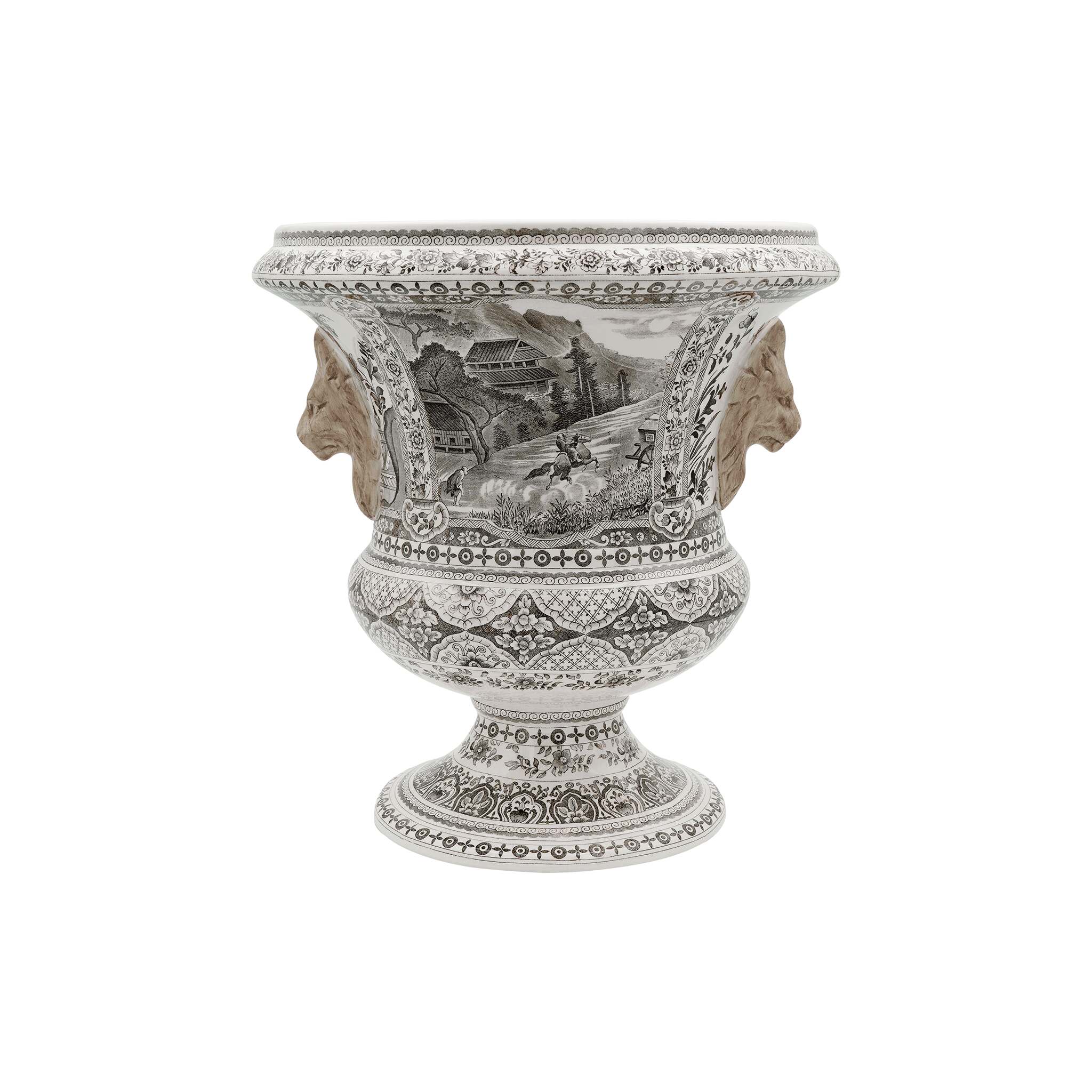 Gien Medici Vase - Le Cavalier Des Steppes