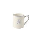 Gien Mug A - Filet Blue Monogram