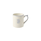 Gien Mug B - Filet Blue Monogram