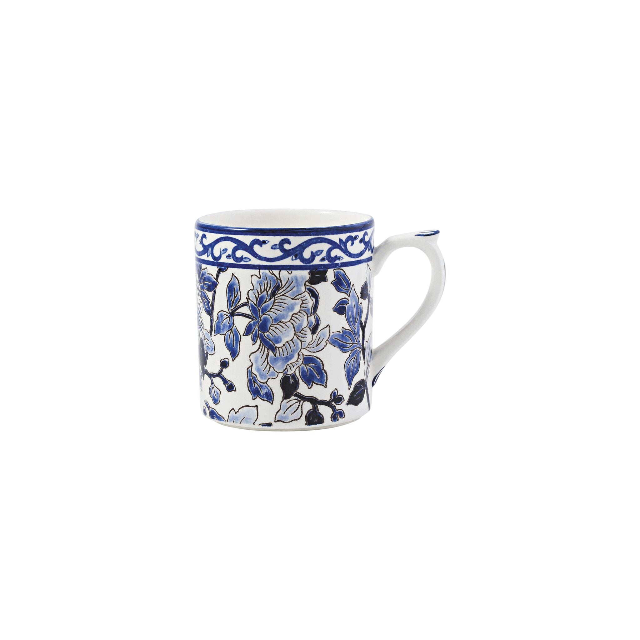 Gien Mug - Pivoines Bleues