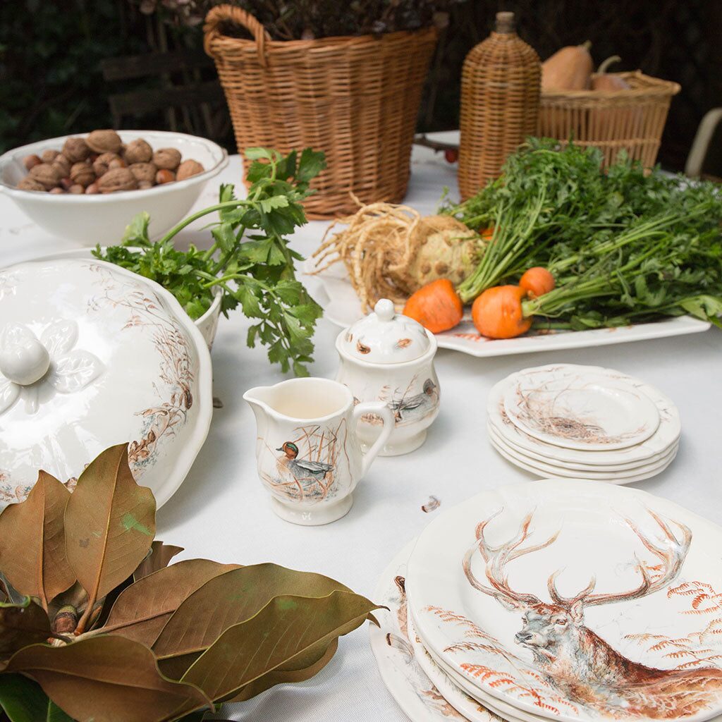 Gien Mug Rabbit - Sologne, alternate view