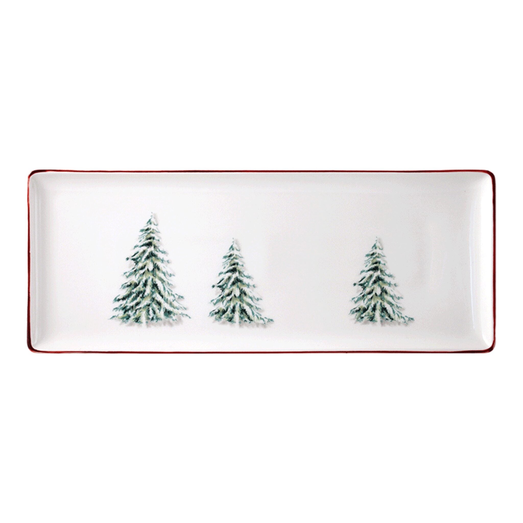 Gien Oblong Serving Tray - Filet Noël