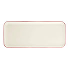 Gien Oblong Serving Tray - Filet Red