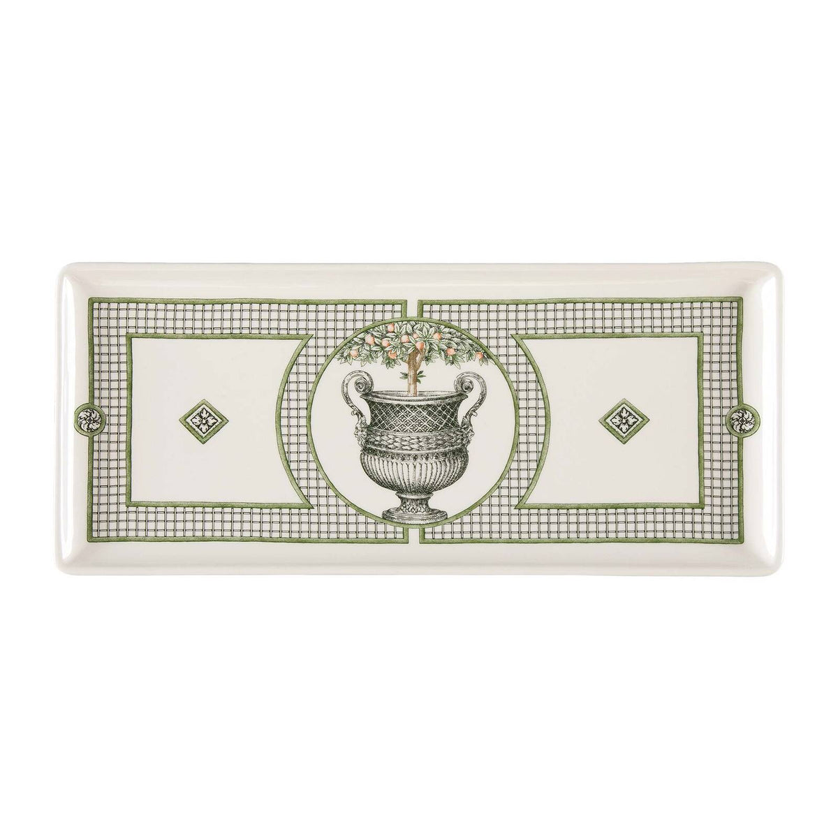 Gien Oblong Serving Tray - Les Vases à Oranger