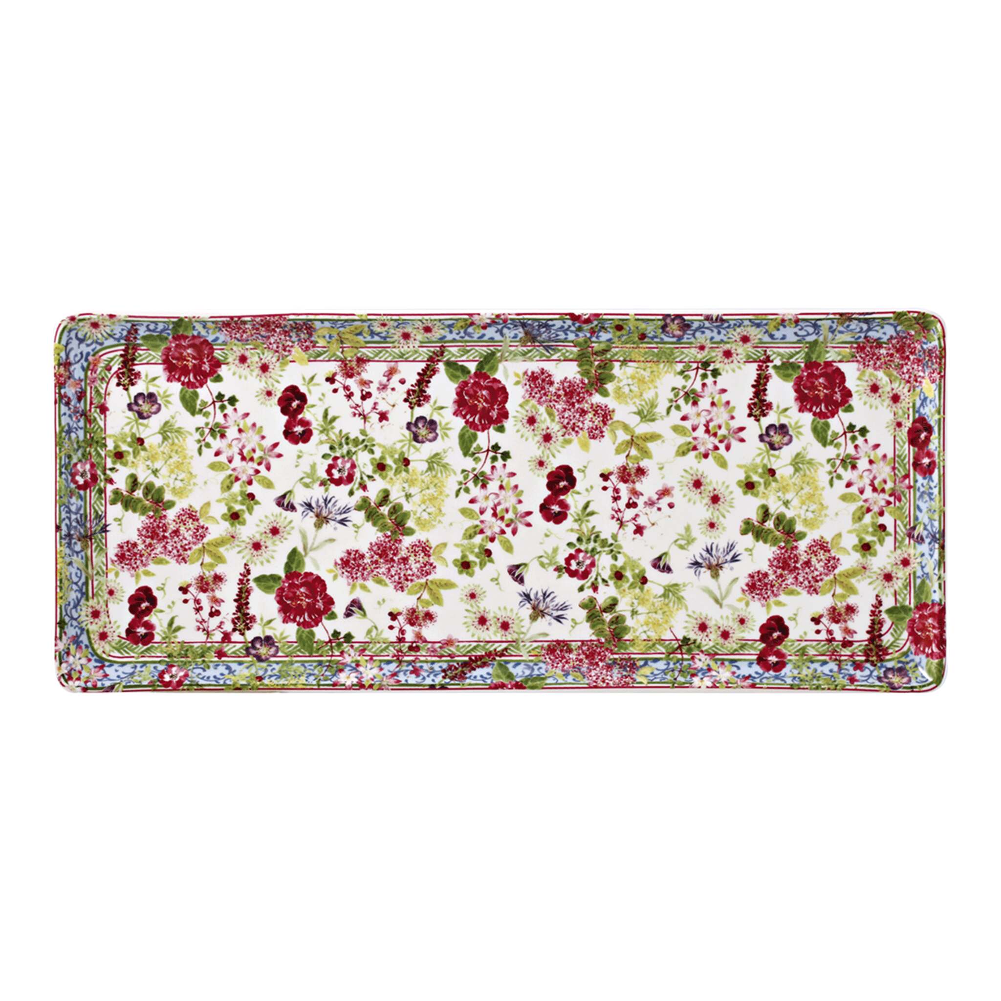 Gien Oblong Serving Tray - Millefleurs