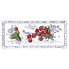 Gien Oblong Serving Tray - Oiseau Bleu Fruits