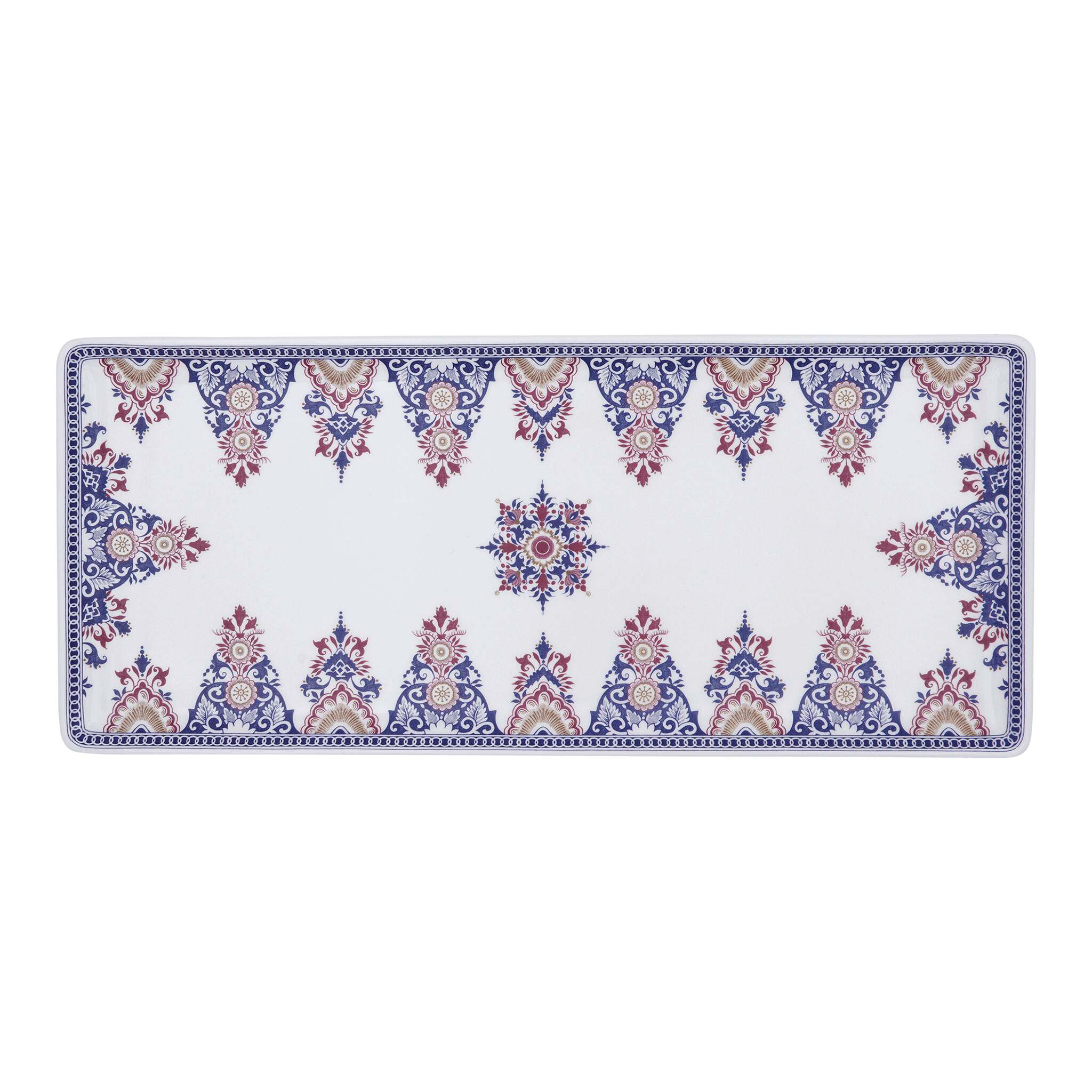 Gien Oblong Serving Tray - Rouen Or