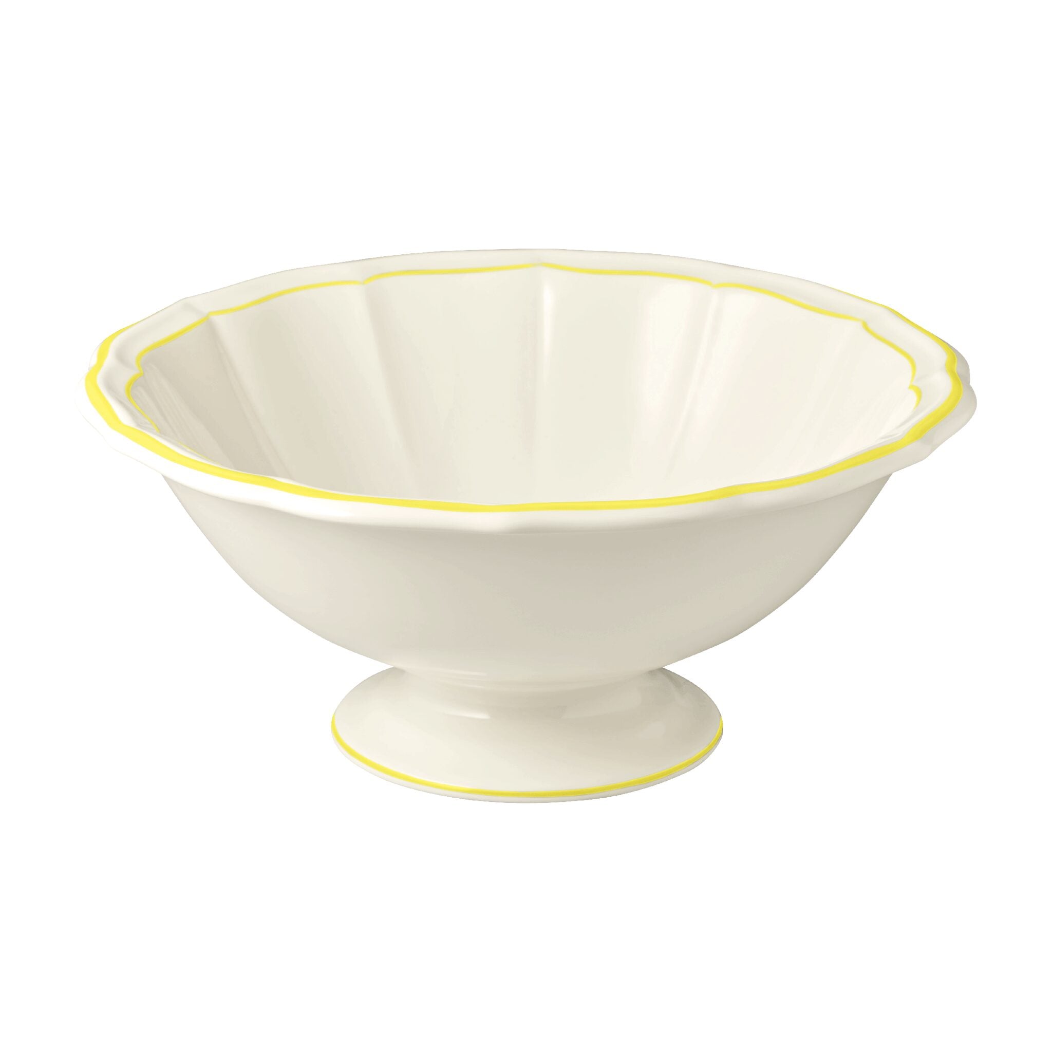 Gien Open Vegetable - Filet Lemon Vegetable Bowl