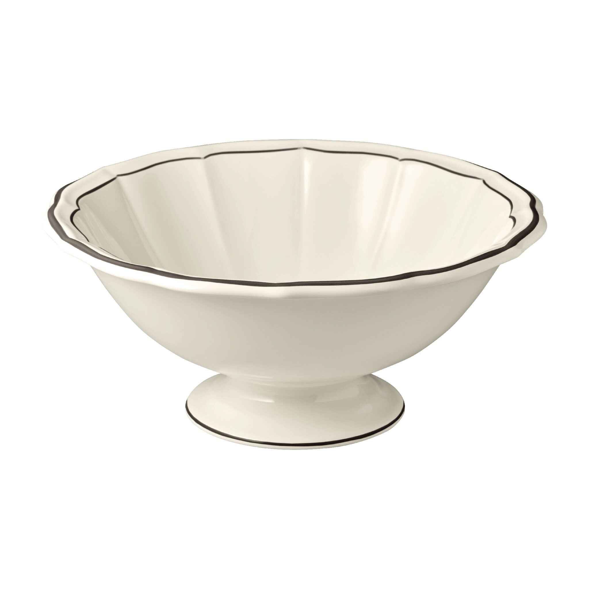 Gien Open Vegetable - Filet Midnight Vegetable Bowl