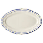 Gien Oval Platter - Filet Blue
