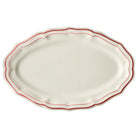 Gien Oval Platter - Filet Coral