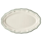 Gien Oval Platter - Filet Earth Grey