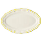 Gien Oval Platter - Filet Lemon