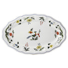 Gien Oval Platter, Large - Oiseaux De Paradis