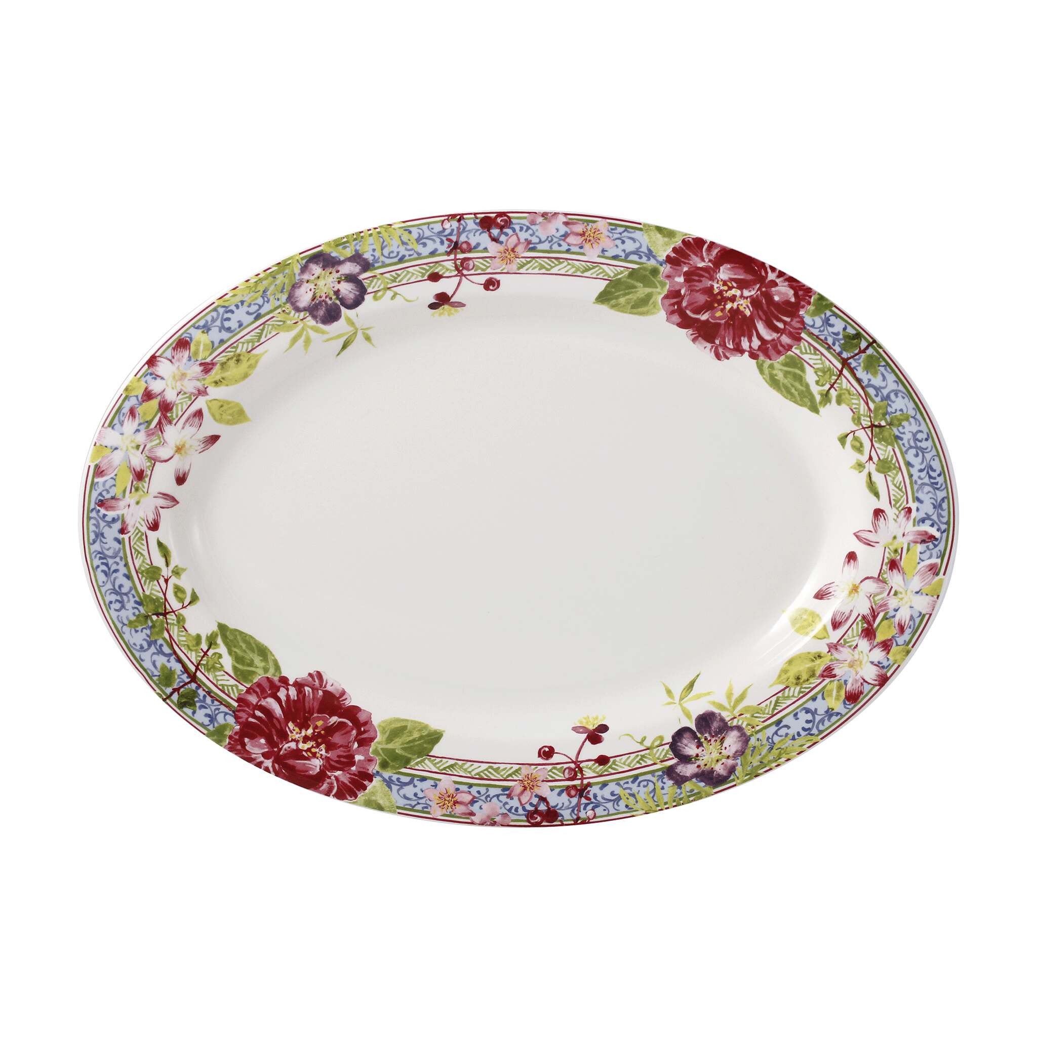 Gien Oval Platter - Millefleurs