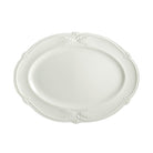 Gien Oval Platter - Rocaille White