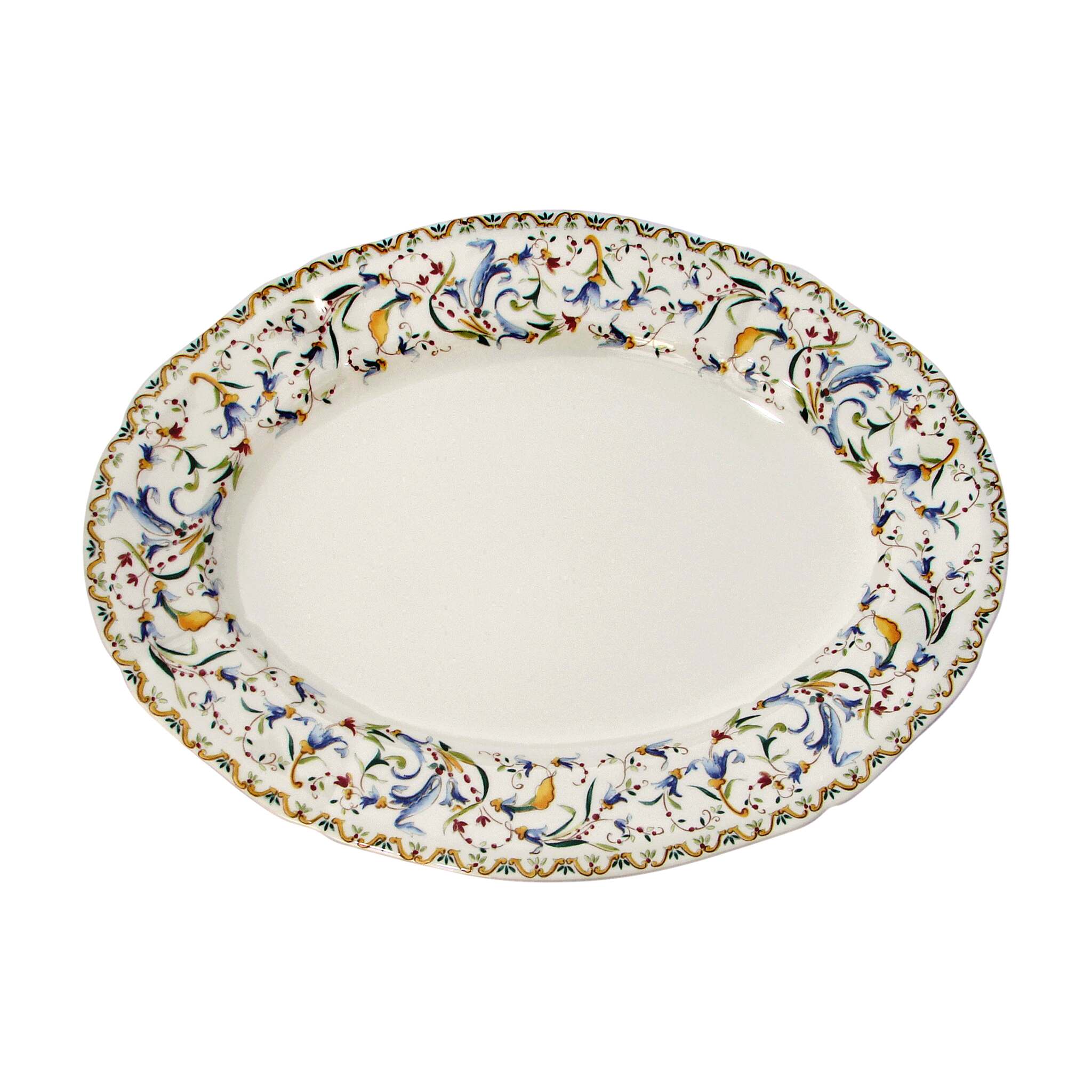 Gien Oval Platter, Small - Toscana