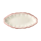Gien Pickle Dish - Filet Coral