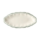 Gien Pickle Dish - Filet Earth Grey