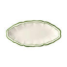 Gien Pickle Dish - Filet Fern Green