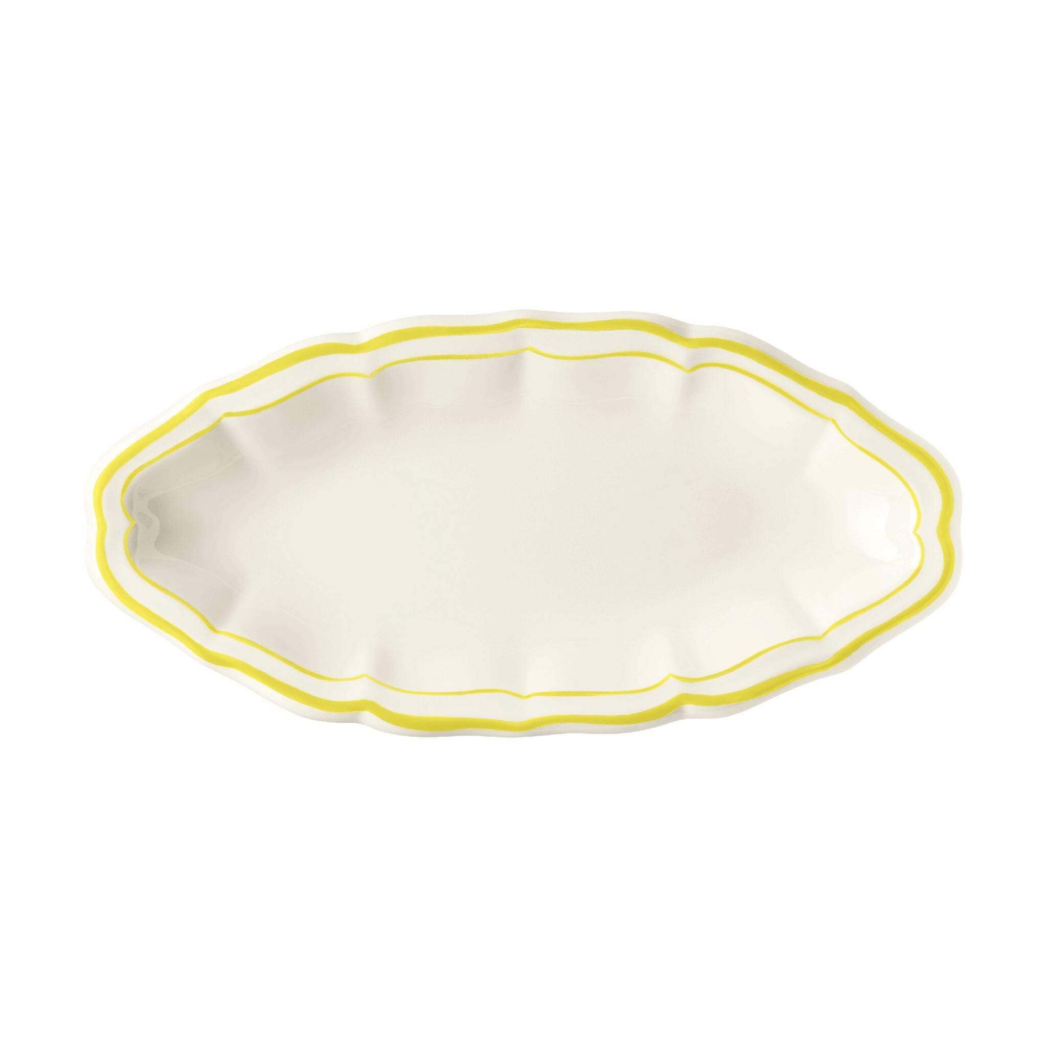 Gien Pickle Dish - Filet Lemon