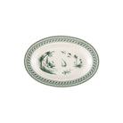 Gien Pickle Dish - Les Dépareillées Green