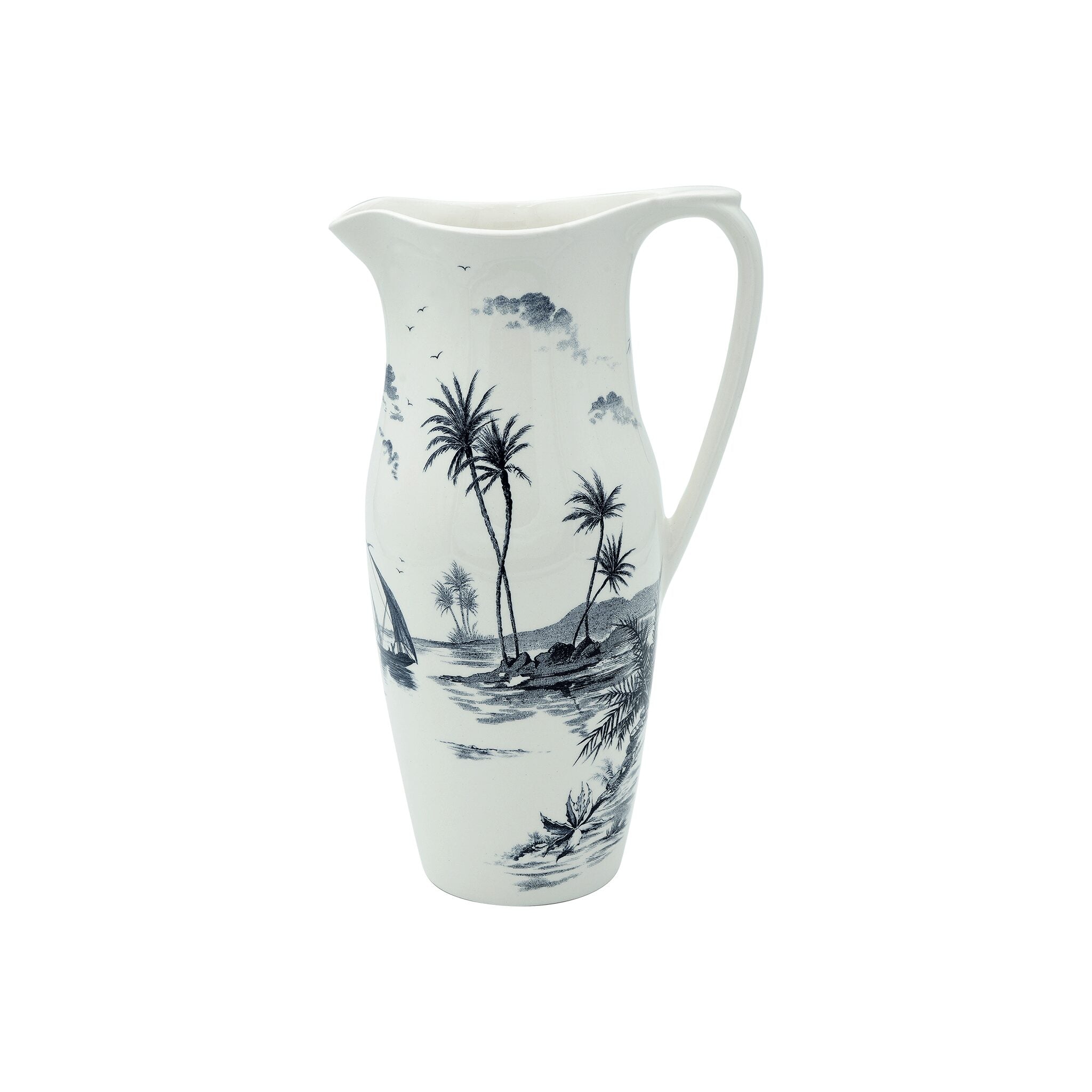 Gien Pitcher - Les Dépareillées Blue