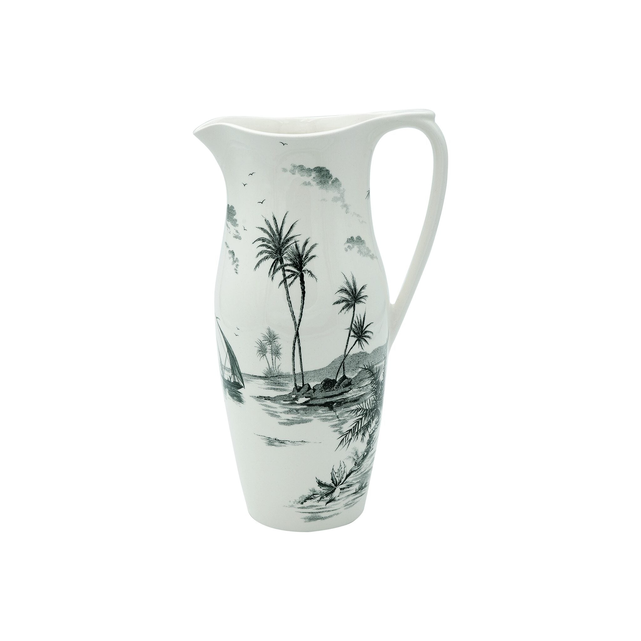 Gien Pitcher - Les Dépareillées Green