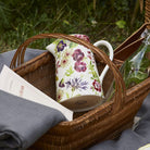 Gien Pitcher - Millefleurs, alternate view