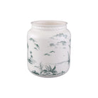 Gien Roped Vase, Medium - Les Dépareillées Green, view 3