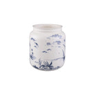 Gien Roped Vase, Small - Les Dépareillées Blue, view 3