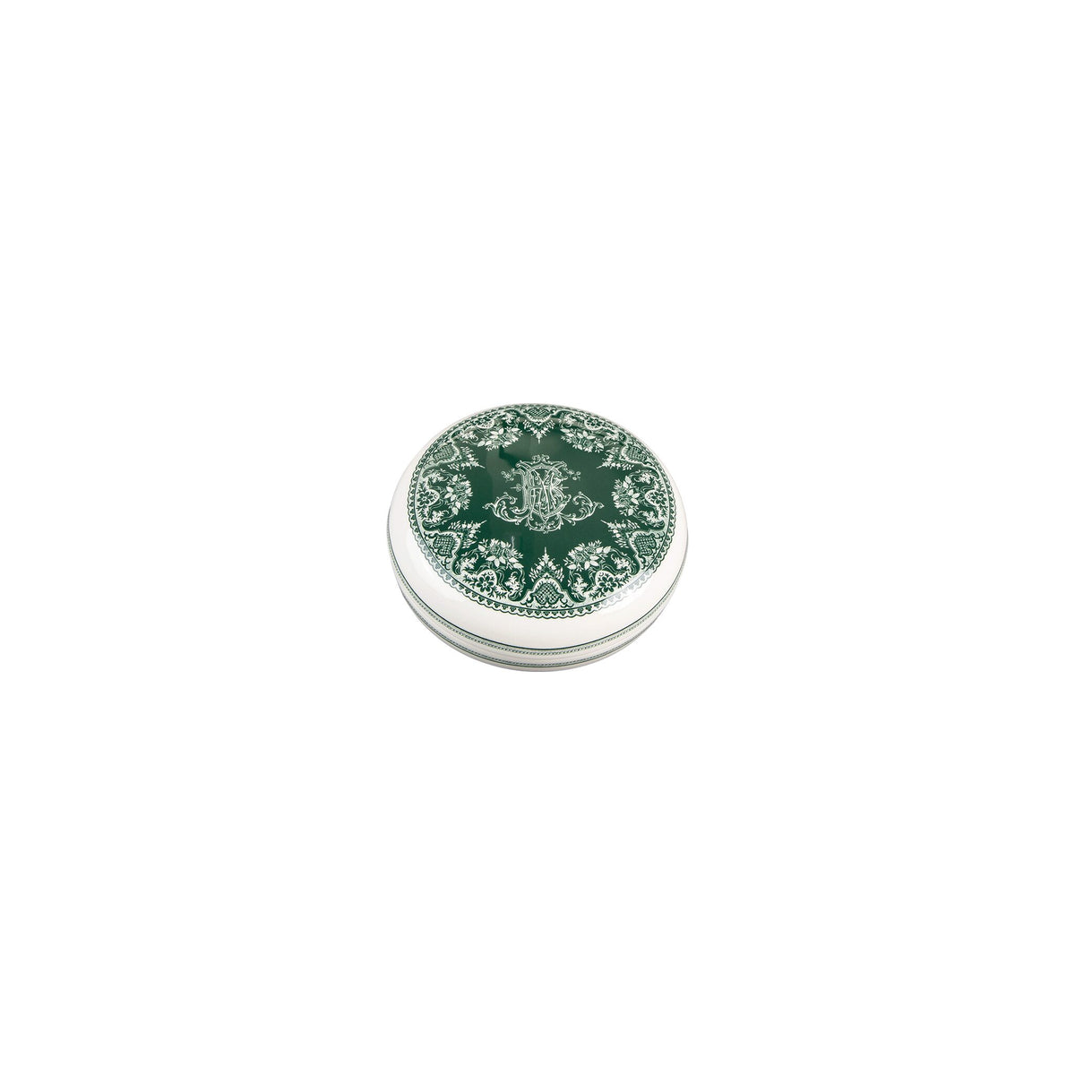 Gien Round Candy Box - Les Dépareillées Green