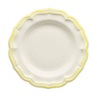 Gien Round Deep Dish - Filet Lemon Serving Bowl