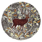Gien Round Flat Dish Stag - Rambouillet Platter