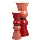 Gien Ruby and Terracotta Siam Vase, Large, alternate view