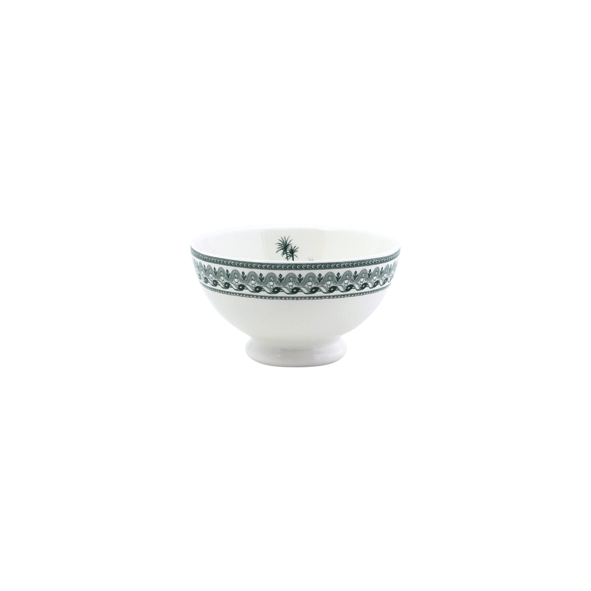 Gien Set of 2 Bowls - Les Dépareillées Green