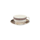 Gien Set of 2 Breakfast Cups & Saucers - Chance Folle