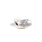 Gien Set of 2 Breakfast Cups & Saucers - Oiseau Bleu Fruits