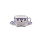 Gien Set of 2 Breakfast Cups & Saucers - Rouen Or