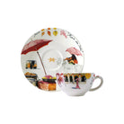 Gien Set of 2 Breakfast Cups & Saucers - Route Des Indes