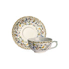 Gien Set of 2 Breakfast Cups & Saucers - Toscana