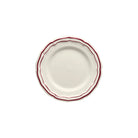 Gien Set of 2 Coasters - Filet Burgundy